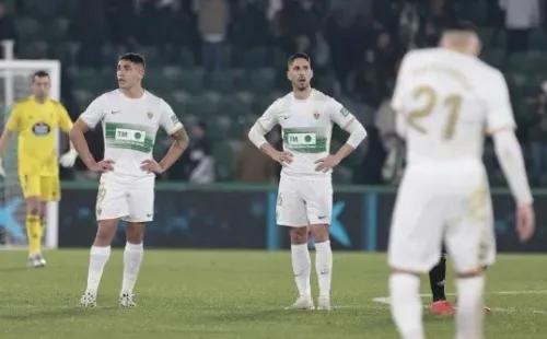 Elche selló una pobre capaña con el descenso de La Liga. Foto: Getty Images