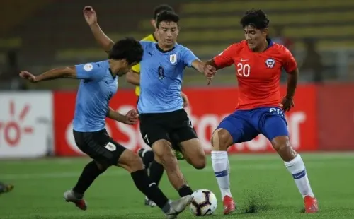 Luis Rojas jugó en 2019 el Sudamericano Sub 17 de Lima con la Roja. | Foto: Photosport