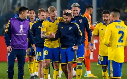 Boca Juniors celebró en su viaje a Santiago: venció 2-0 a Colo Colo. (Guille Salazar/RedGol).