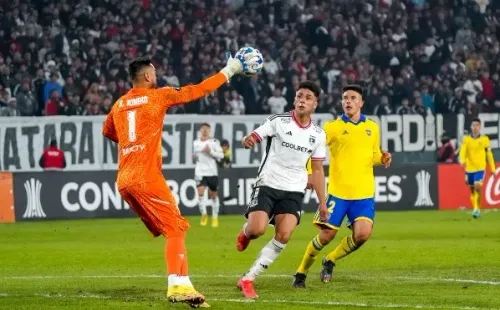 Damián Pizarro cerró otro partido sin poder convertir con la camiseta de Colo Colo. | Foto: Guillermo Salazar.