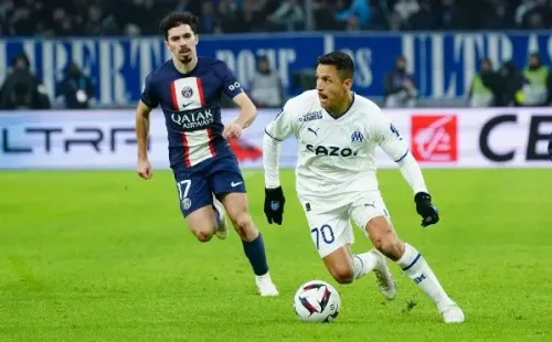 Alexis Sánchez ha sido tremenda figura del Marsella. | Foto: Imago