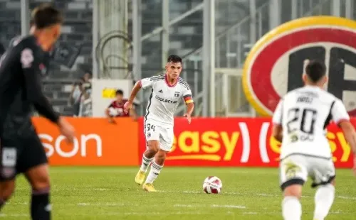 Vicente Pizarro tiene fe en que Colo Colo seguirá creciendo en este 2023. | Foto: Guillermo Salazar.