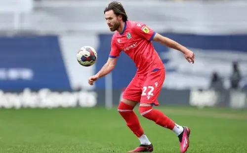 Ben Brereton jugó su último partido con la camiseta de Blackburn Rovers. | Foto: Getty