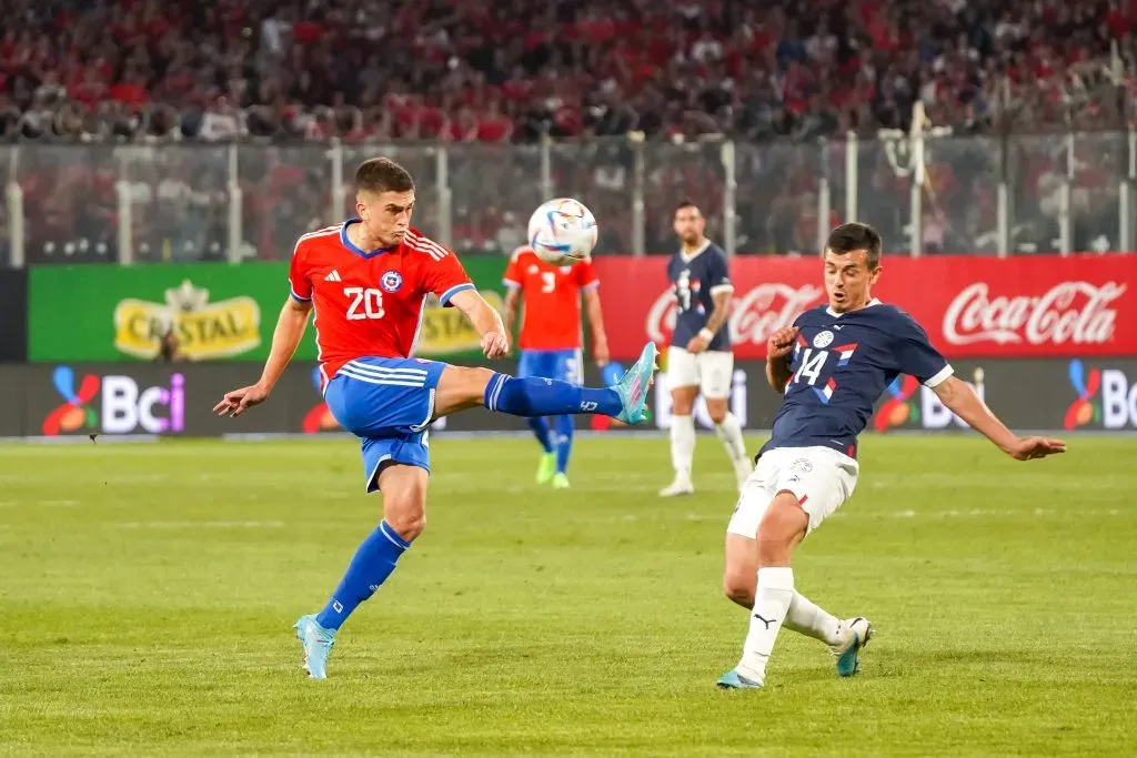 La selección chilena viene apenas a Paraguay en el Estadio Monumental en su último amistoso internacional. | Foto: Guillermo Salazar.