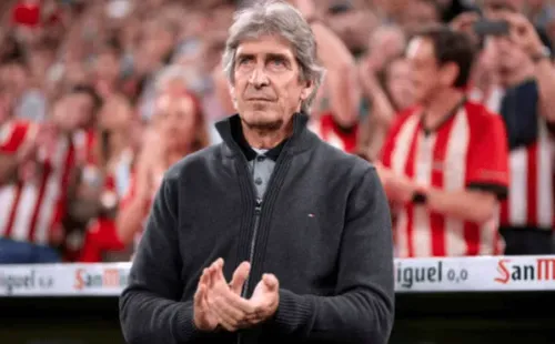 Manuel Pellegrini aplaude el triunfo del Betis al Athletic Club. (Getty Images).