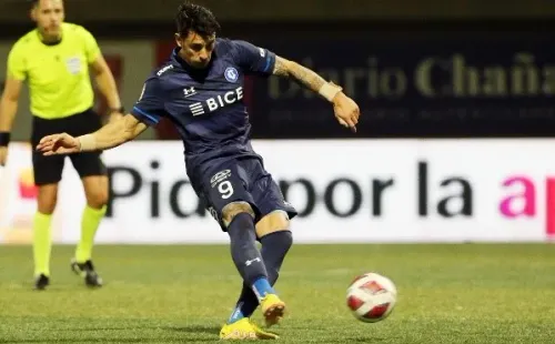 Zampedri marcó dos penales ante Copiapó (Photosport)