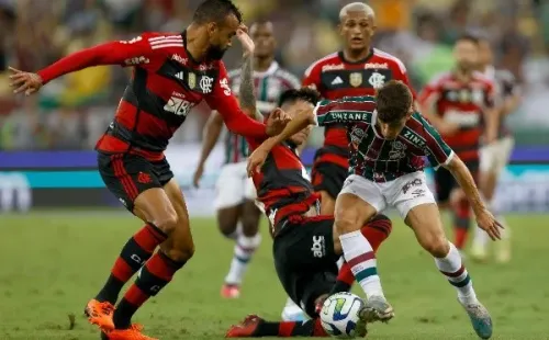 Fluminense no pudo aprovechar que jugó casi todo el segundo tiempo con un jugador más ante Fluminense. Foto: Getty Images