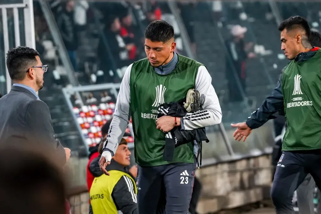 Brayan Cortés perdió el puesto y hace varios partidos que es suplente en Colo Colo. | Foto: Guillermo Salazar.