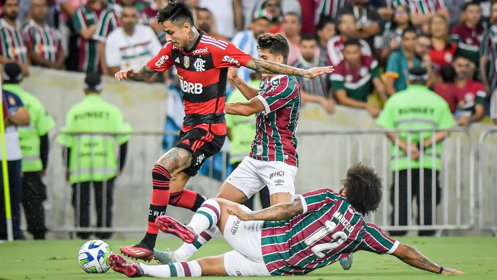 Pulgar brilla en Flamengo de la mano de Sampaoli. Foto: Getty Images.