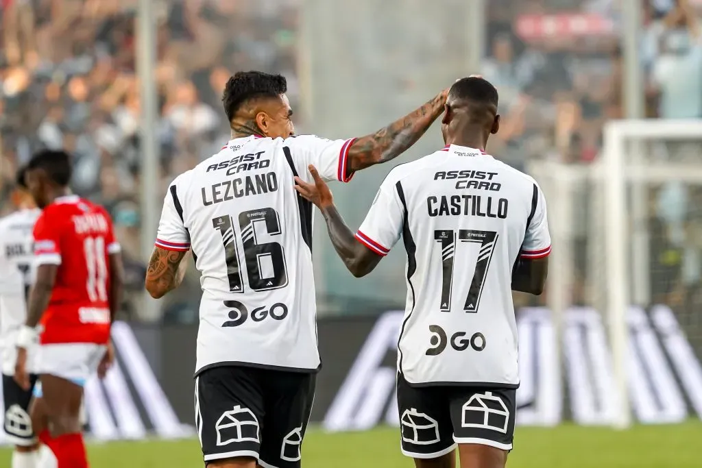 Lezcano y Castillo son dos refuerzos que han estado a la altura de Colo Colo en esta primera mitad del 2023. | Foto: Guillermo Salazar.