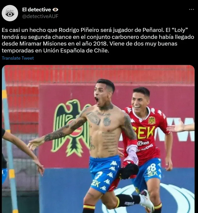 Captura Twitter.