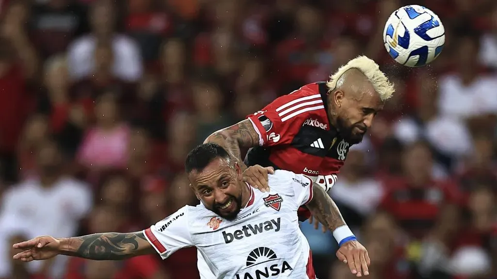Flamengo derrotó a Ñublense en el Maracaná y espera repetirlo en el Ester Roa Rebolledo de Concepción. Foto: Getty Images.