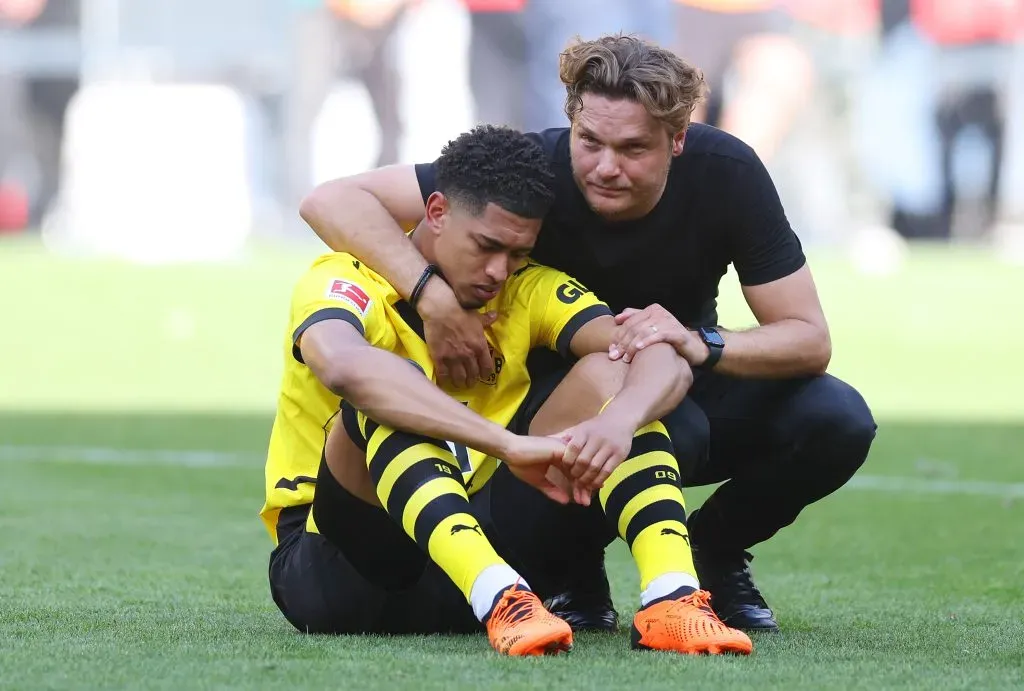 Nadie podía consolar a Bellingham | Getty Images