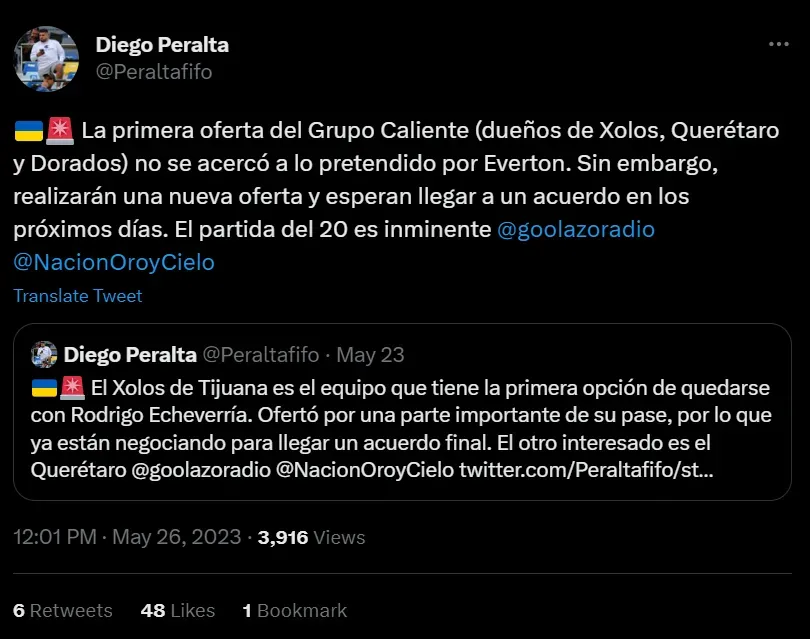 Captura Twitter.