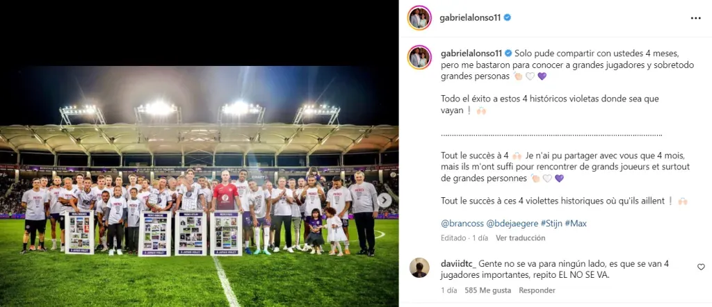 Captura Instagram Gabriel Suazo.