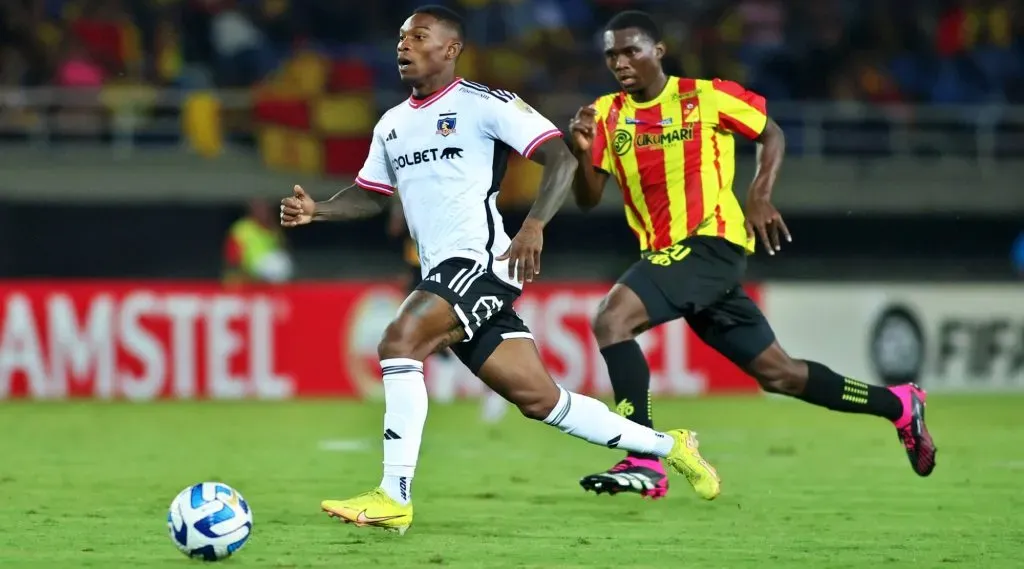 Fabián Castillo estará a disposición de Quinteros para este luego de un desgarro que lo sacó de acción por varias semanas. | Foto: Colo Colo.