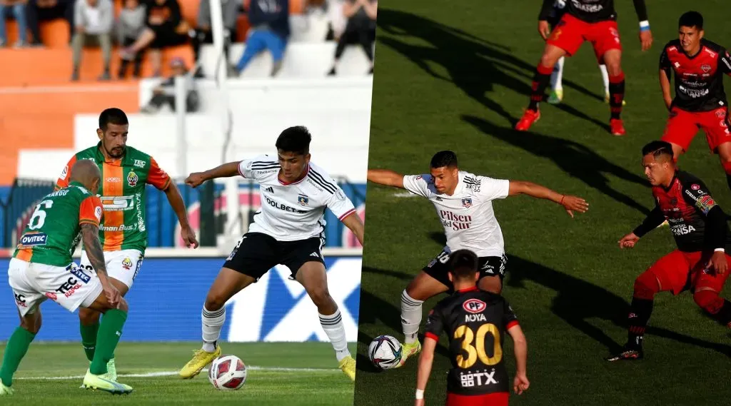 Damián Pizarro e Iván Morales, dos delanteros formados en el Estadio Monumental. | Foto: Photosport