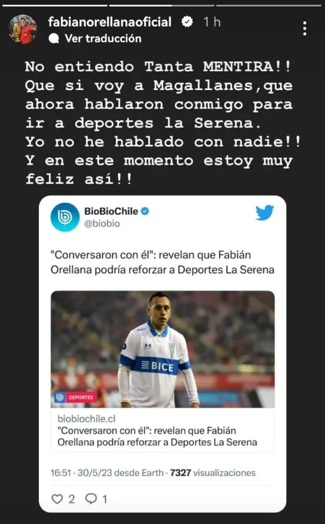 Captura Instagram.