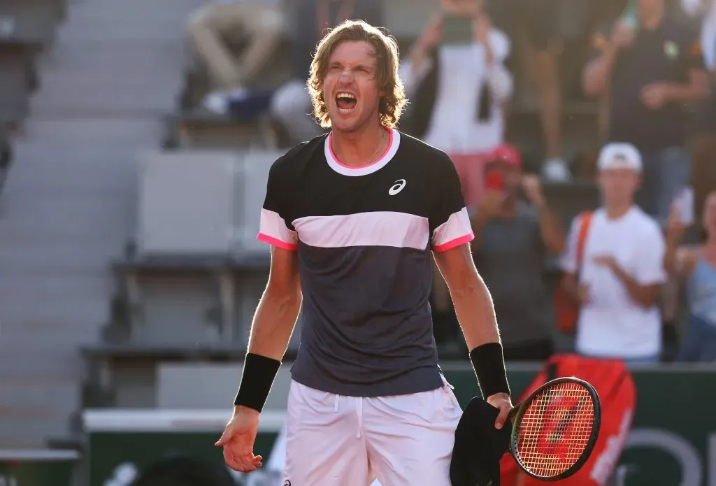 Nico Jarry se metió en tercera ronda de Roland Garros. | Foto: Getty