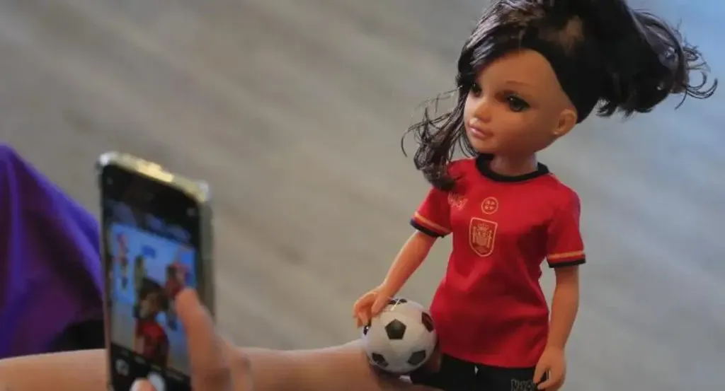 La muñeca Nancy que apoyará a la selección española en el Mundial. | Relevo