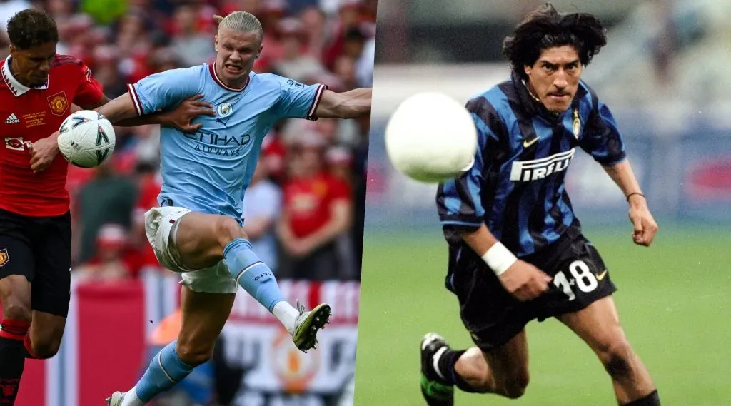 Stoichkov aconsejó a Haaland para que cabecee como Zamorano. | Foto: Getty