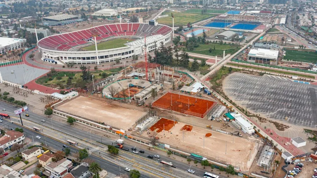 Así avanzan las obras de cara a Santiago 2023.