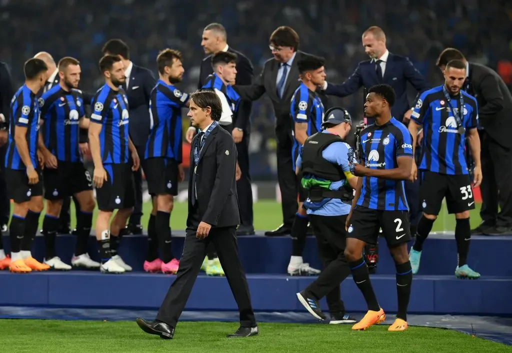 Inter de Milán perdió la final de la Champions League y confirmó el fracaso de los equipos italianos en las finales europeas. Foto: Getty Images