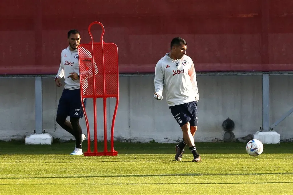 La selección chilena se sigue entrenando en Juan Pinto Durán. Foto: Javier Salvo/Photosport