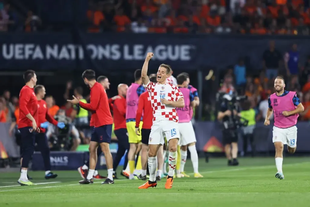 Croacia goleó a Países Bajos y se metió en la final de la UEFA Nations League. Foto: Getty Images