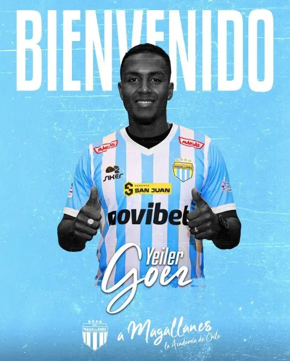 Magallanes cierra su plantel con el arribo de Yeiler Goez. Foto: Comunicaciones Magallanes.
