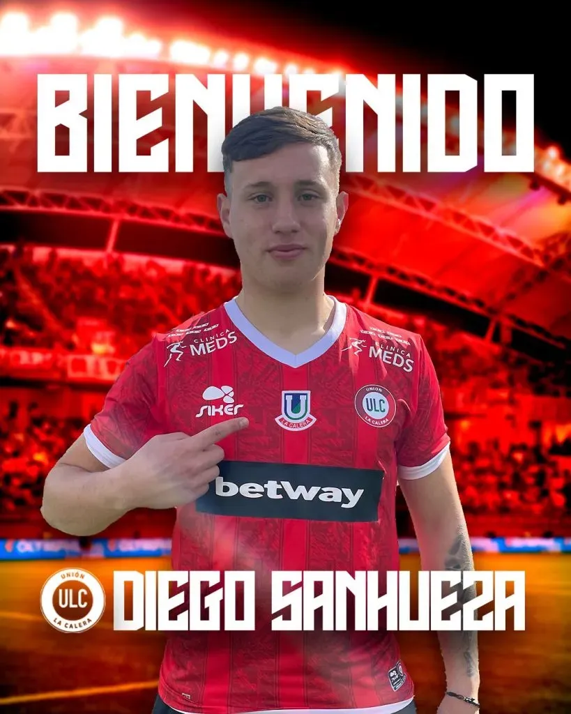 Diego Sanhueza deja Fernández Vial y llega a Unión La Calera. Foto: Comunicaciones U. La Calera.