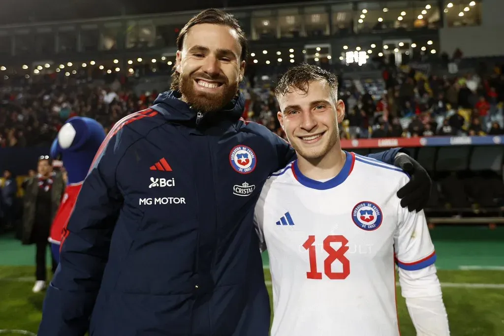 Ben Brereton y Bruno Barticciotto llenan de goles a la Roja (@SC_ESPN/Twitter)