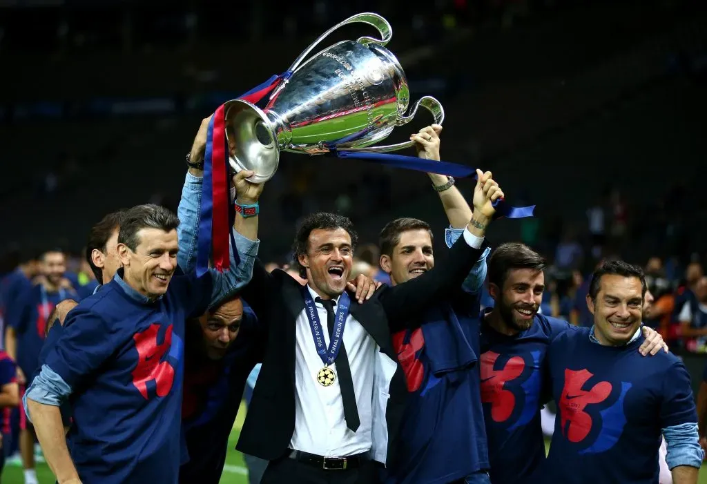 Luis Enrique ya ganó la Champions con el Barcelona en 2014/15. | Getty Images
