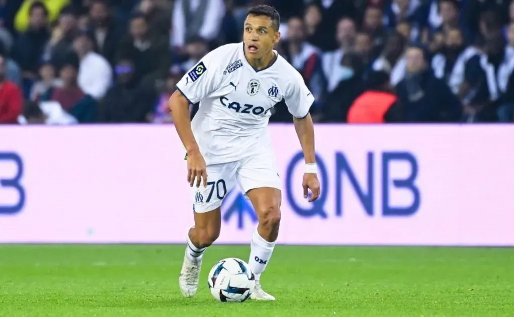 Alexis Sánchez se aburrió de la demora del Marsella y se está ofreciendo a otros clubes en Europa. Foto: IMAGO.