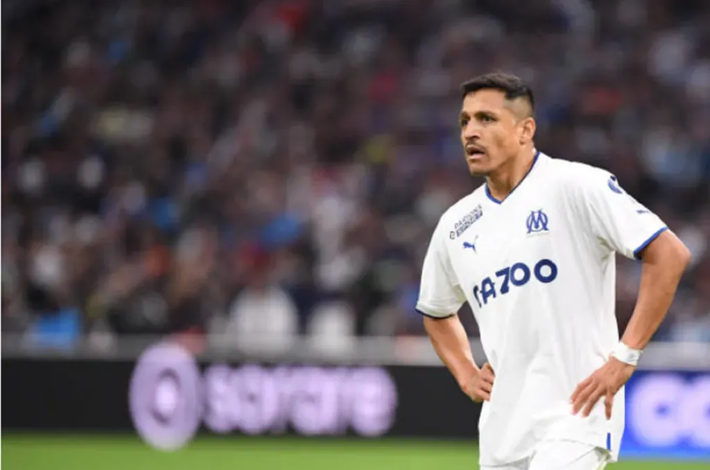 Alexis Sánchez fue el máximo goleador del Olympique de Marsella en la temporada con 18 goles. (Getty Images).