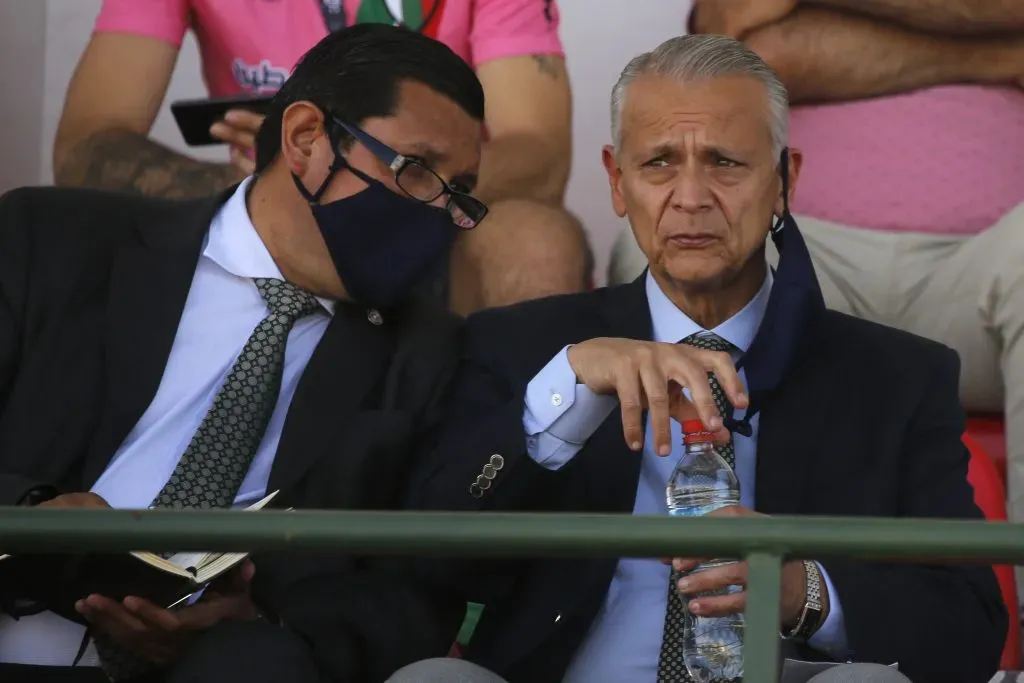 Javier Castrilli cuando era presidente de la Comisión de Árbitros del fútbol chileno. (Jonnathan Oyarzún/Photosport).