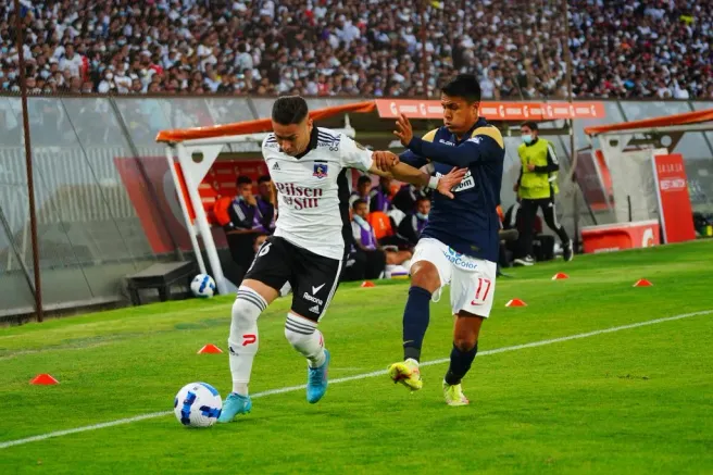 Opazo recién podría debutar por Colo Colo en partido internacionales en la siguiente fase de Copa Libertadores o Sudamericana. | Foto: Guillermo Salazar.