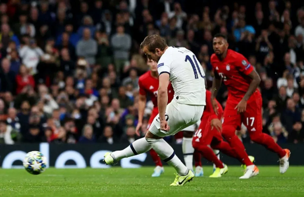 El contrato de Harry Kane con Tottenham finaliza en junio del 2024, por lo que puede irse gratis en unos meses más. | Foto: Getty Images.