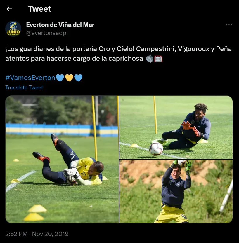 Captura Twitter Everton de Viña del Mar.