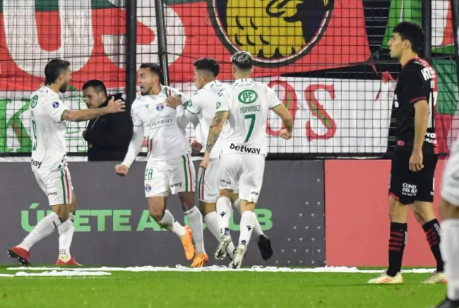 Audax Italiano fue el único equipo del fútbol chileno en clasificar en las fases grupales de la Copa Libertadores y Sudamericana. | Foto: Photosport.