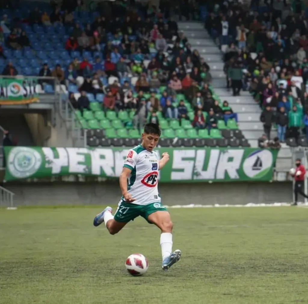 Juan González es una promesa del fútbol chileno. | Foto: Instagram