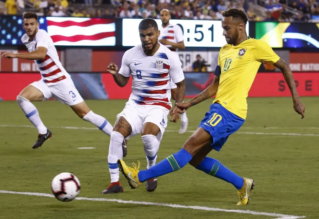 Neymar podría ser otra estrella en llegar al fútbol de Estados Unidos. | Foto Getty Images.