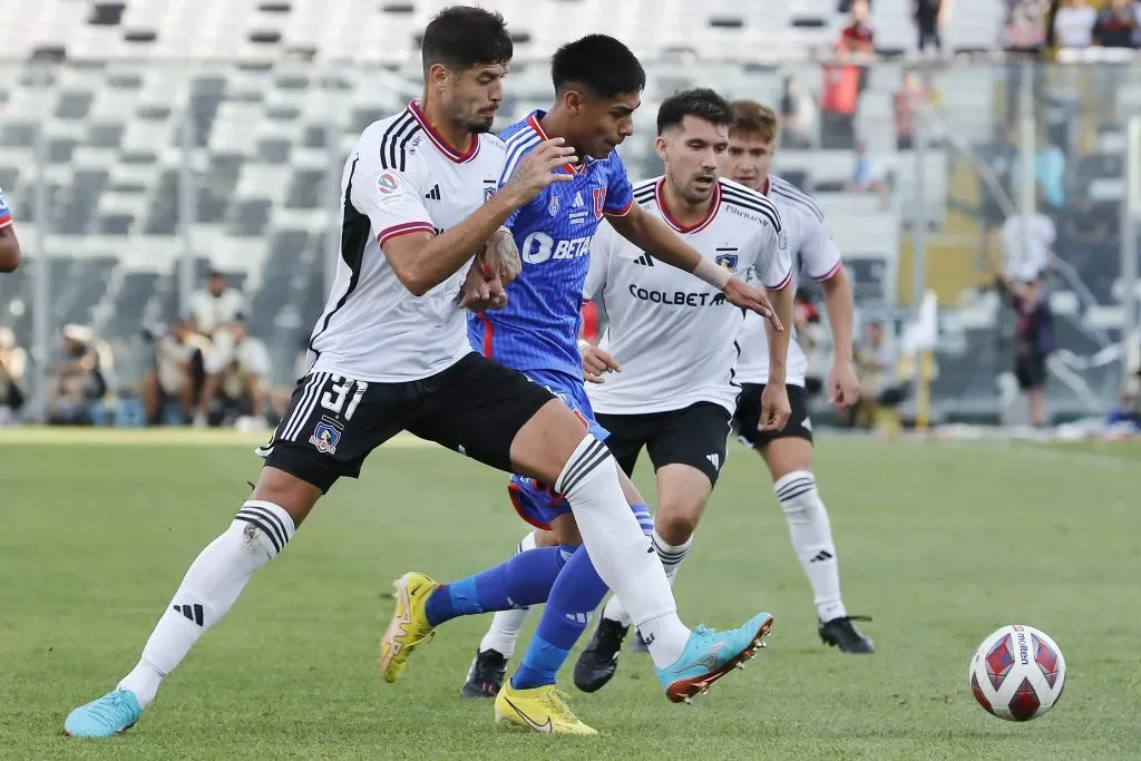 Darío Osorio puede dejar a la U para dar el salto al Marsella. Foto: Photosport.