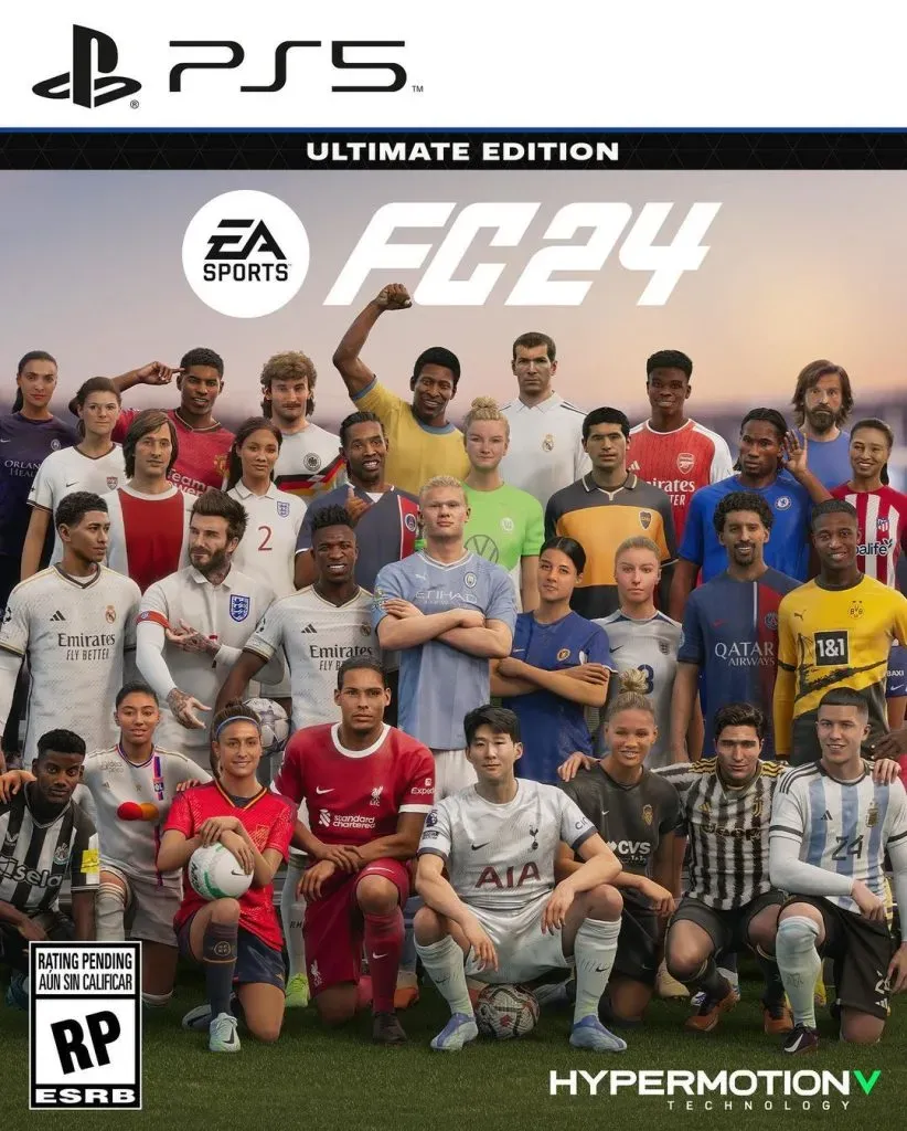 Portada del EA Sports FC 24.