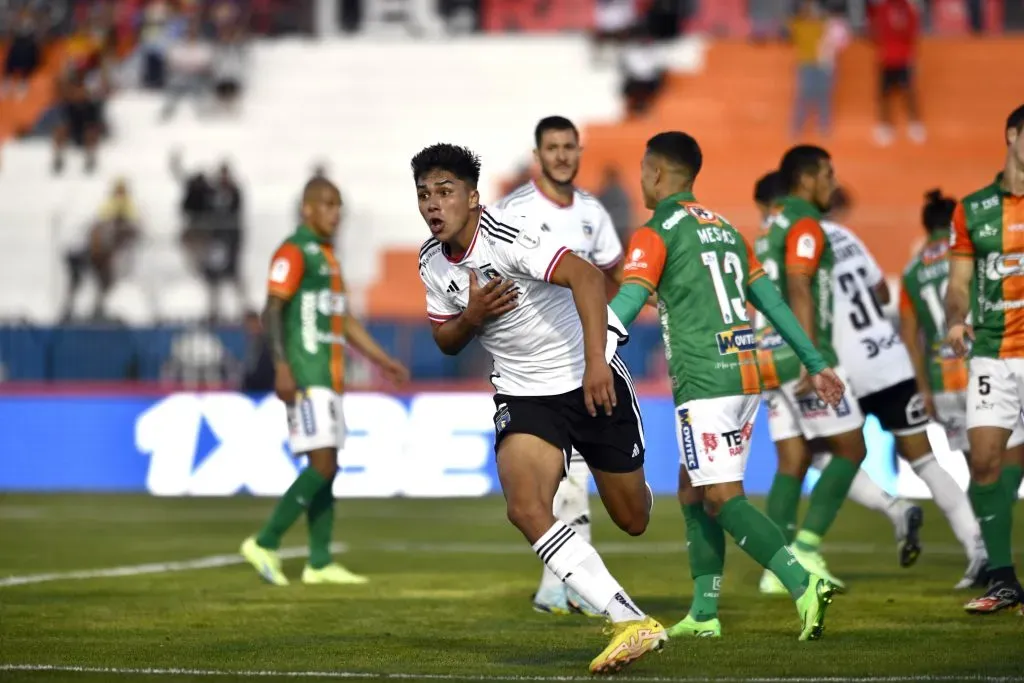 Damián Pizarro lleva sólo un gol oficial en el primer equipo de Colo Colo. | Foto: Photosport.