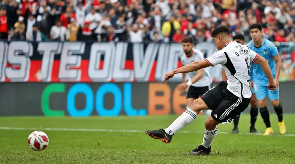 Damián Pizarro por fin pudo volver a convertir en un partido oficial para Colo Colo. | Foto: Photosport.