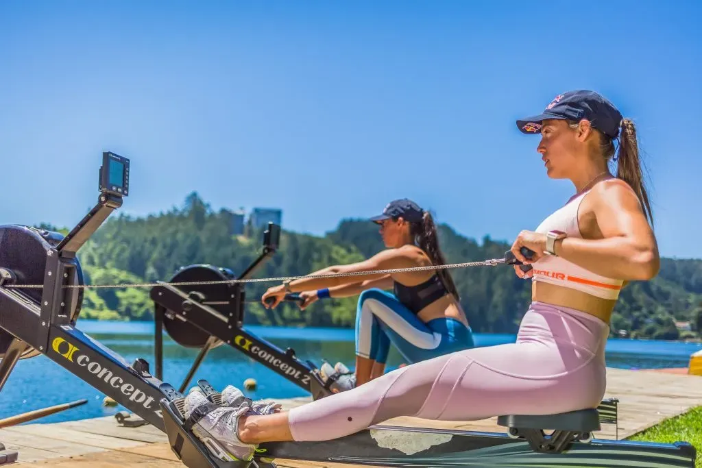 Melita y Antonia Abraham entrenan duro a diario para obtener los pasajes a los Juegos Olímpicos de París 2024. Foto: Red Bull Content Pool.