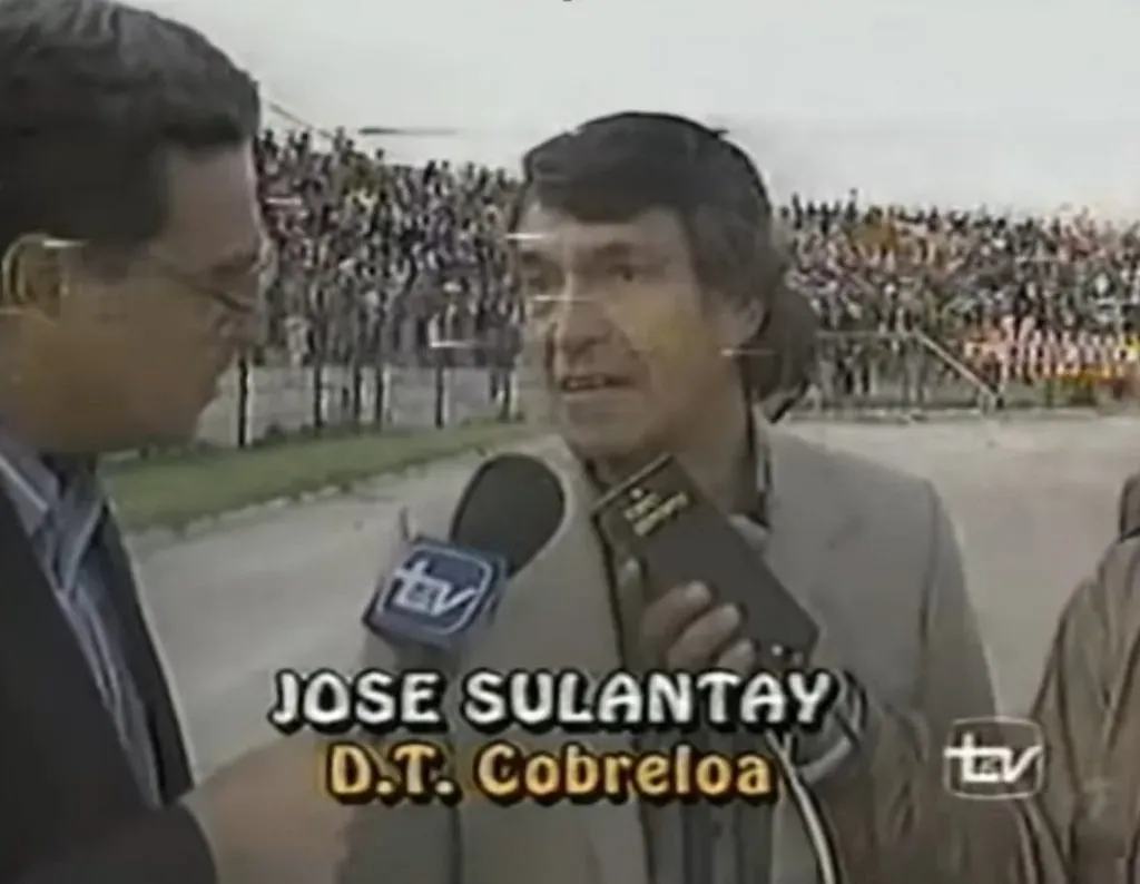 José Sulantay gritó campeón con Cobreloa en el torneo de 1992. | Foto: Captura.