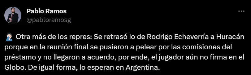 Captura Twitter.