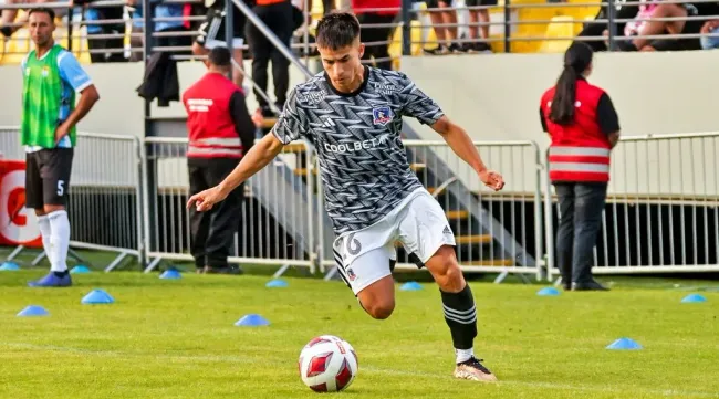 Matías Moya apenas sumó 168 minutos de juego con la camiseta de Colo Colo. | Foto: Guillermo Salazar.